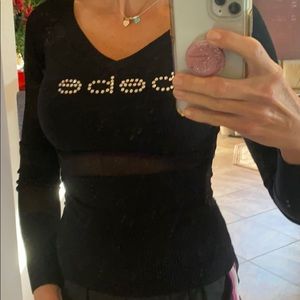 Black Bebe sweater